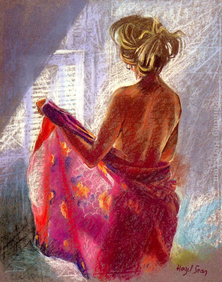 Private Moments I painting - Hazel Soan Private Moments I art painting